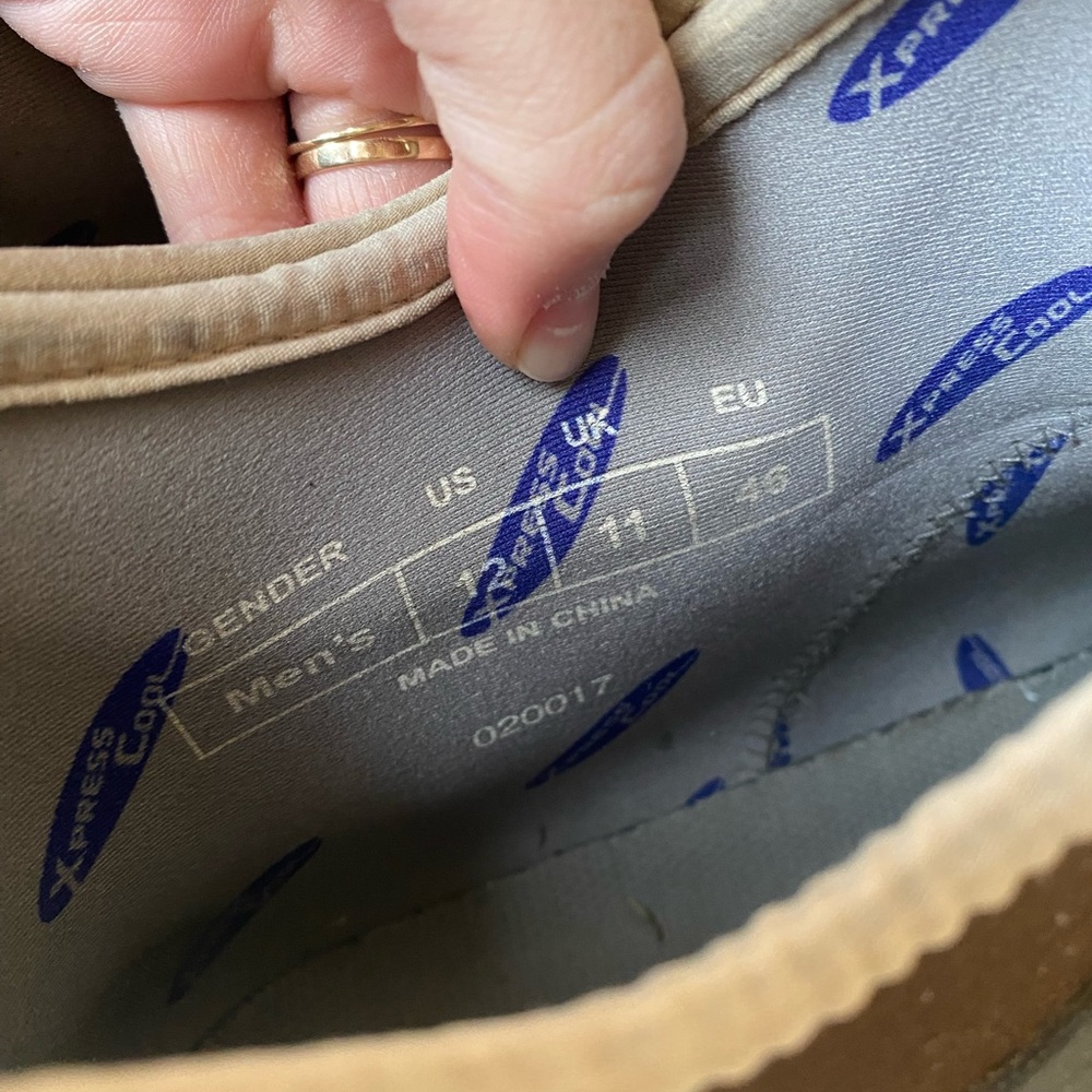 XTRATUF MEN'S 6" ANKLE DECK Brown BOOTS - ROUND TOE Size US 12 - Picture 5 of 8